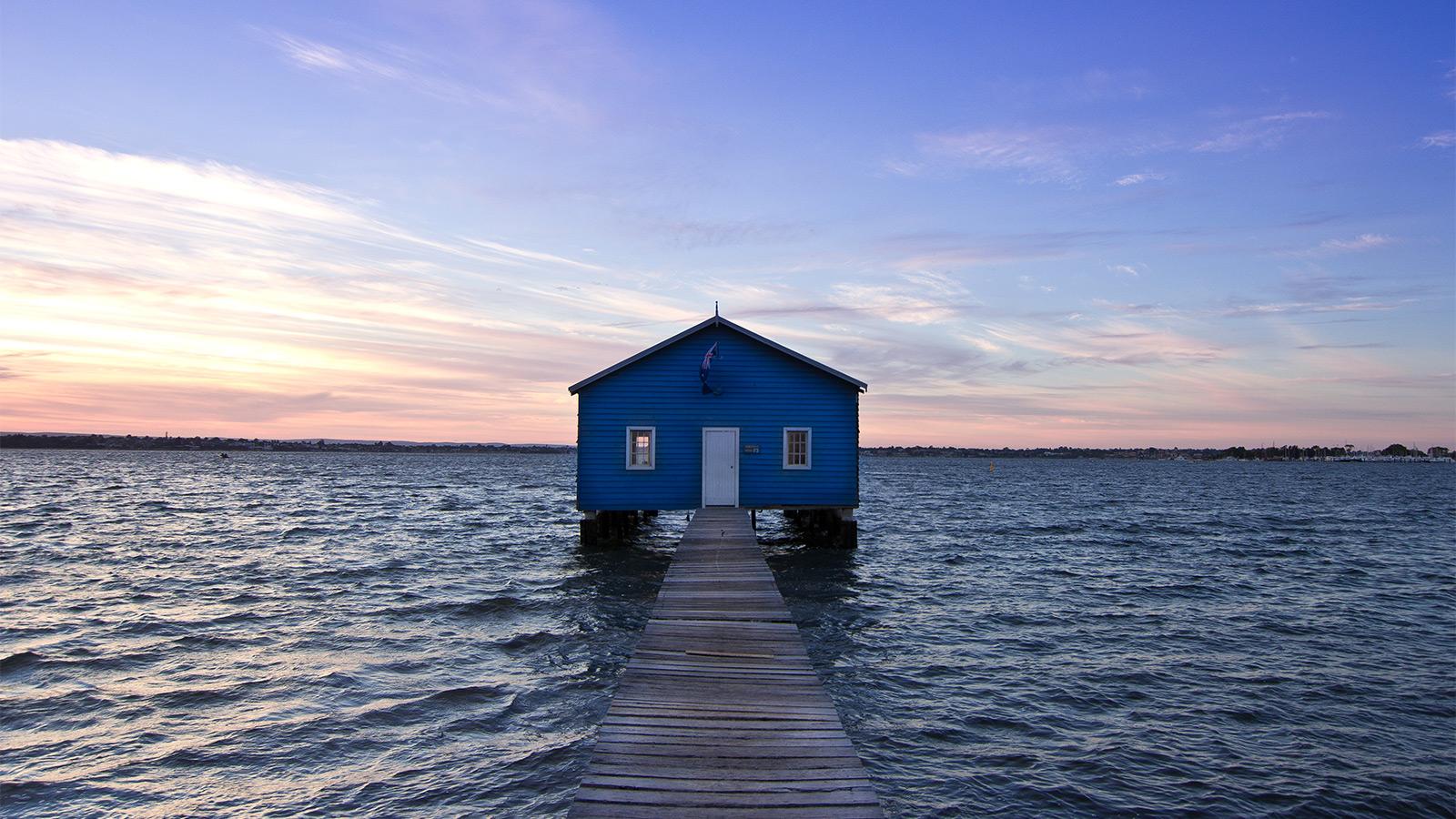 Blue House Wallpapers Top Free Blue House Backgrounds WallpaperAccess