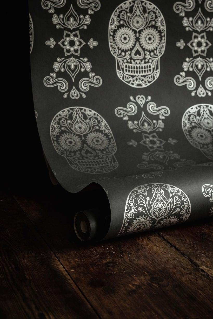 Black and Gold Skull Wallpapers Top Free Black and Gold Skull