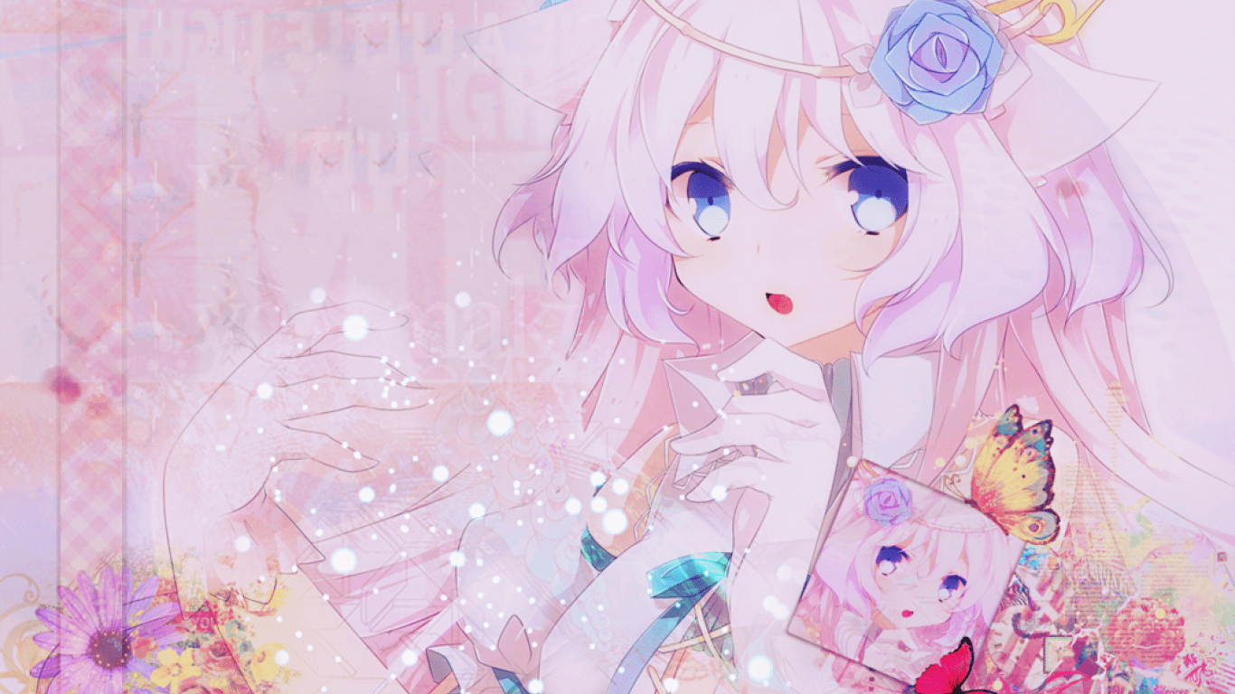 Pastel Pink Anime Desktop Wallpapers Top Free Pastel Pink Anime