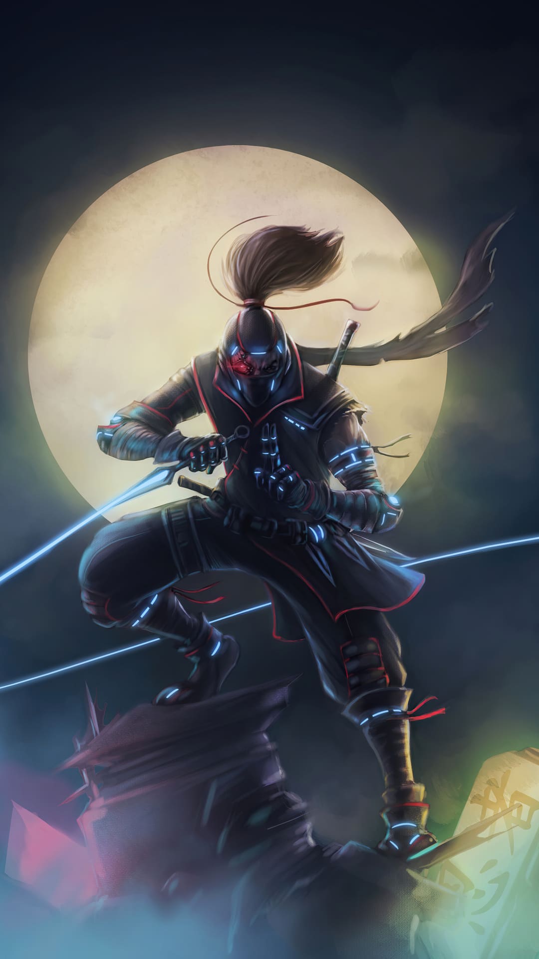 Blue Ninja Wallpapers Top Free Blue Ninja Backgrounds WallpaperAccess