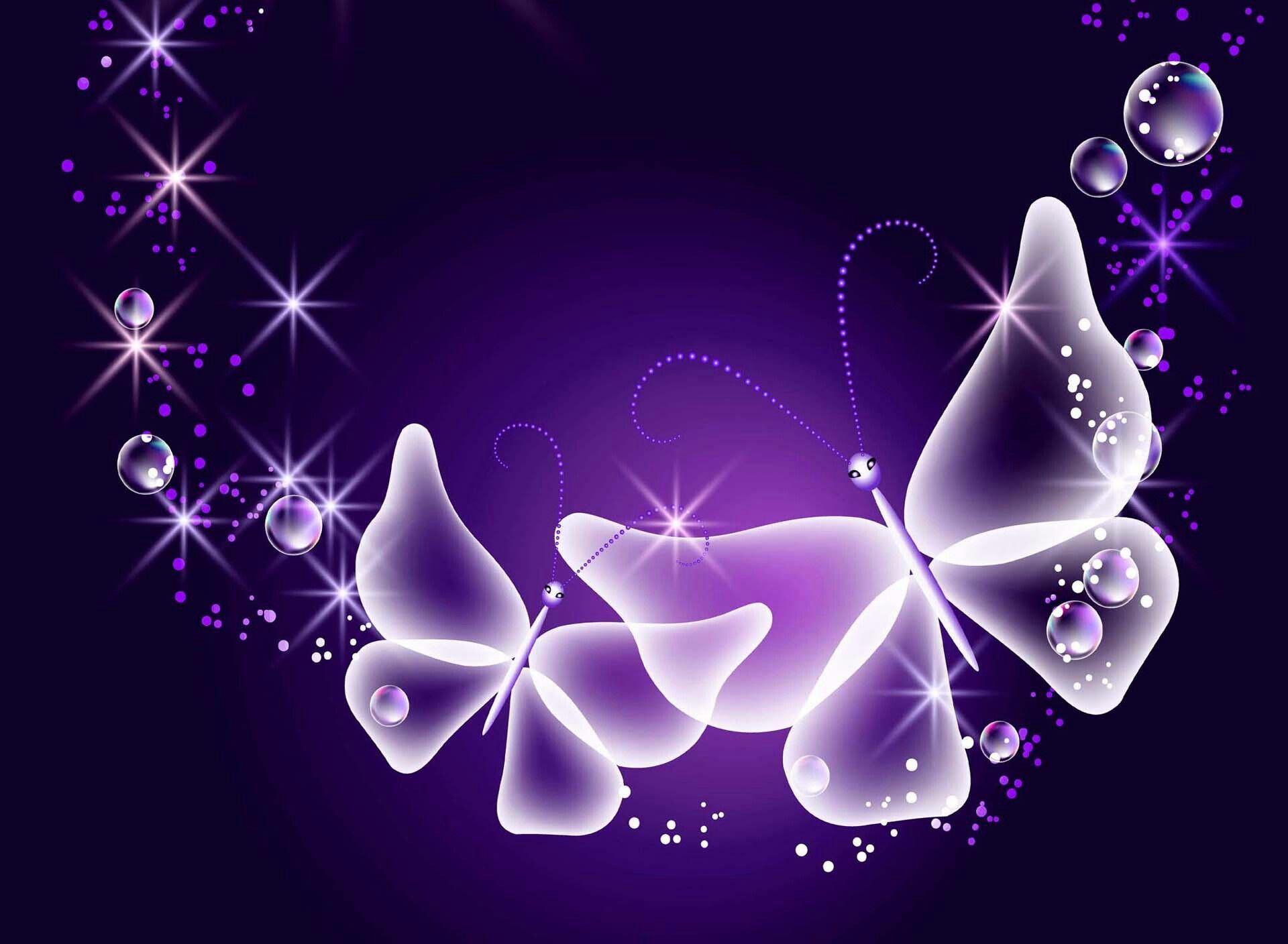 Blue and Purple Butterflies Wallpapers Top Free Blue and Purple