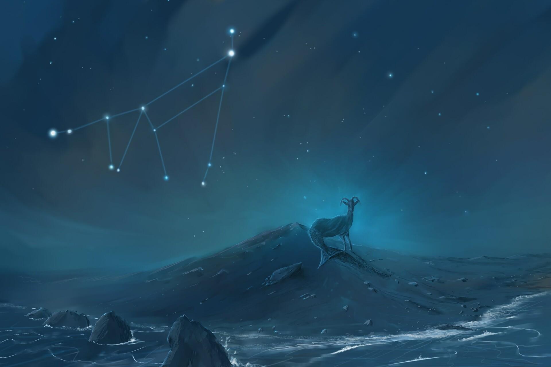 Capricorn Constellation Wallpapers Top Free Capricorn Constellation