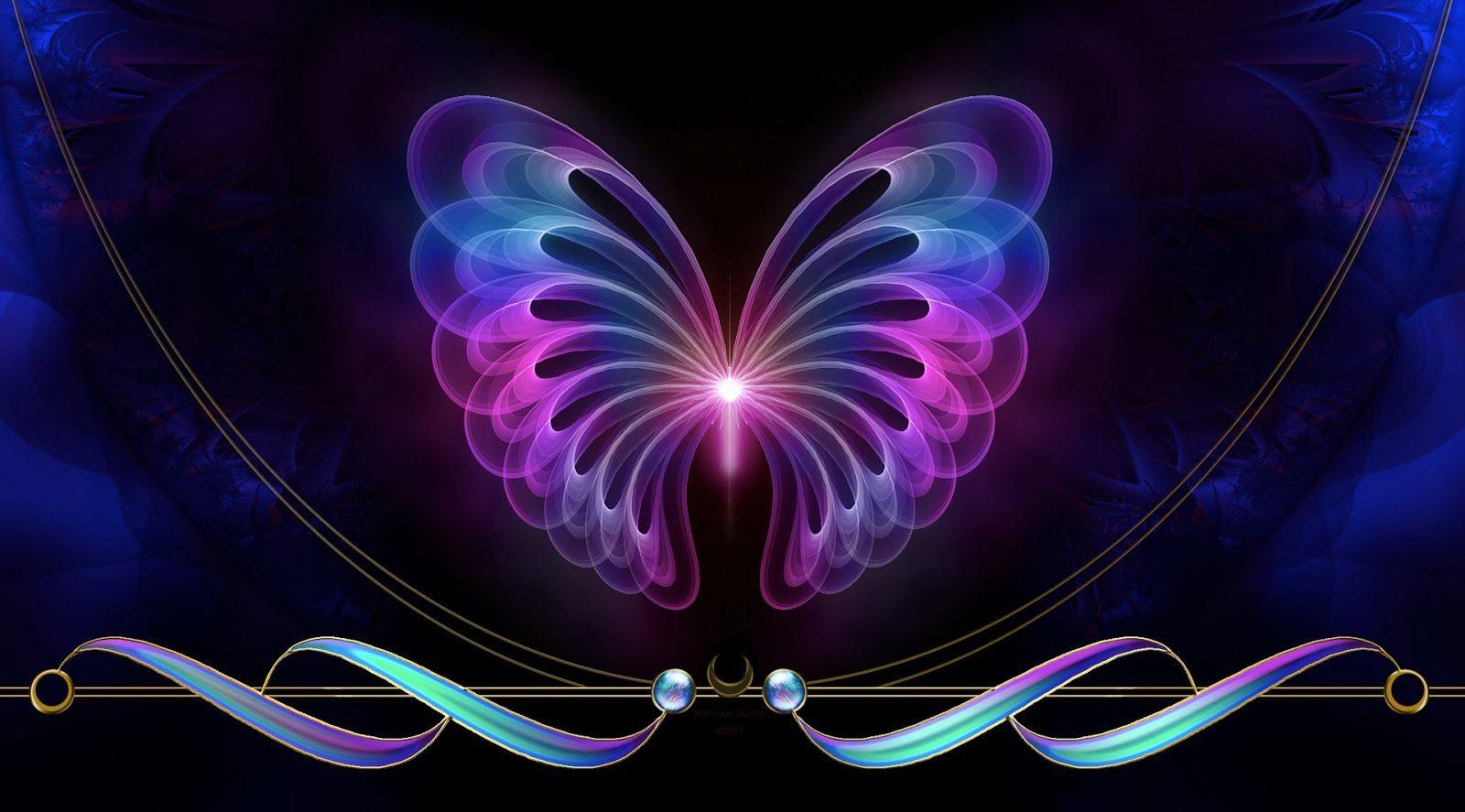 Blue and Purple Butterflies Wallpapers Top Free Blue and Purple
