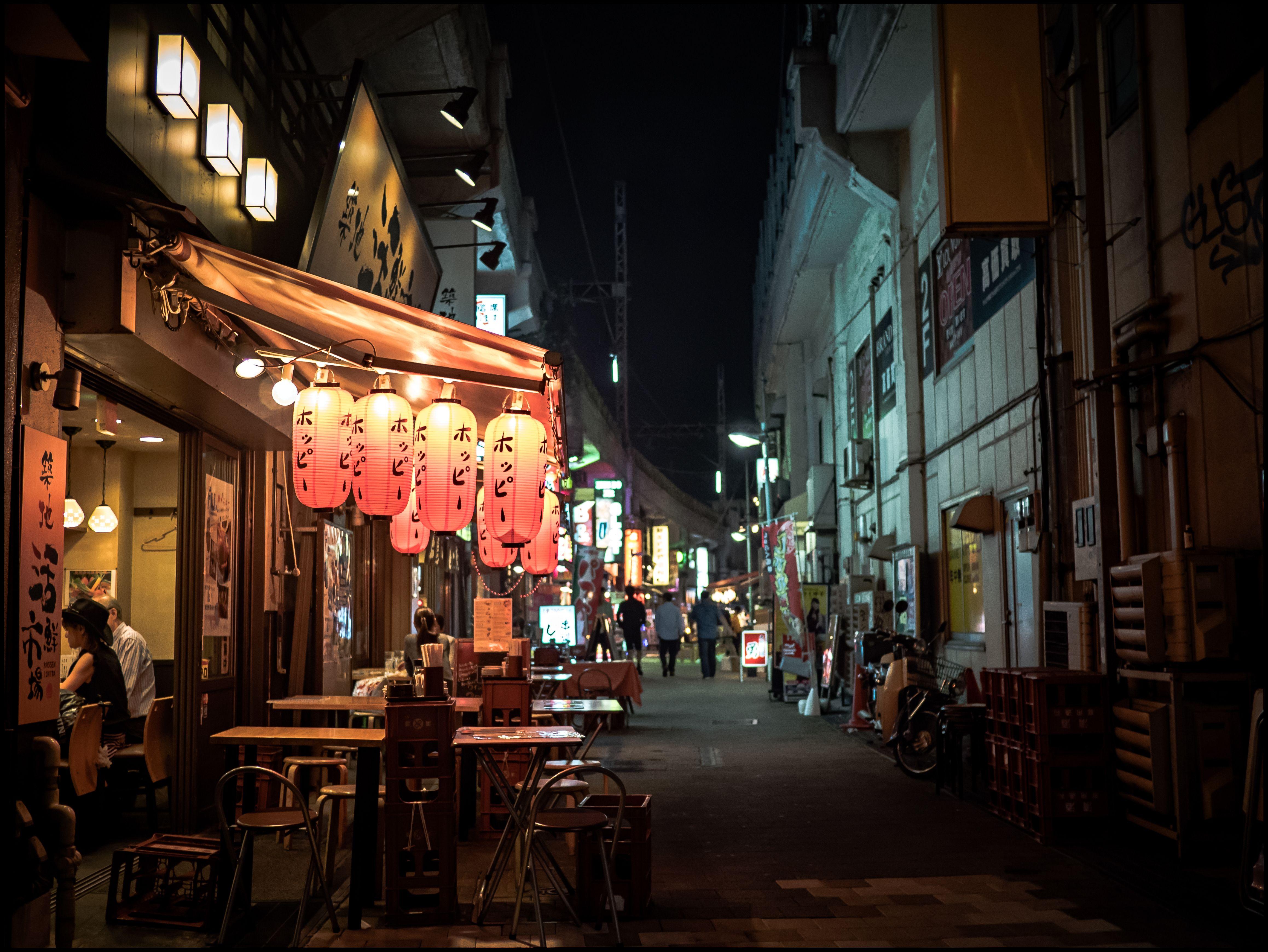 Urban Japanese Alley Wallpapers Top Free Urban Japanese Alley