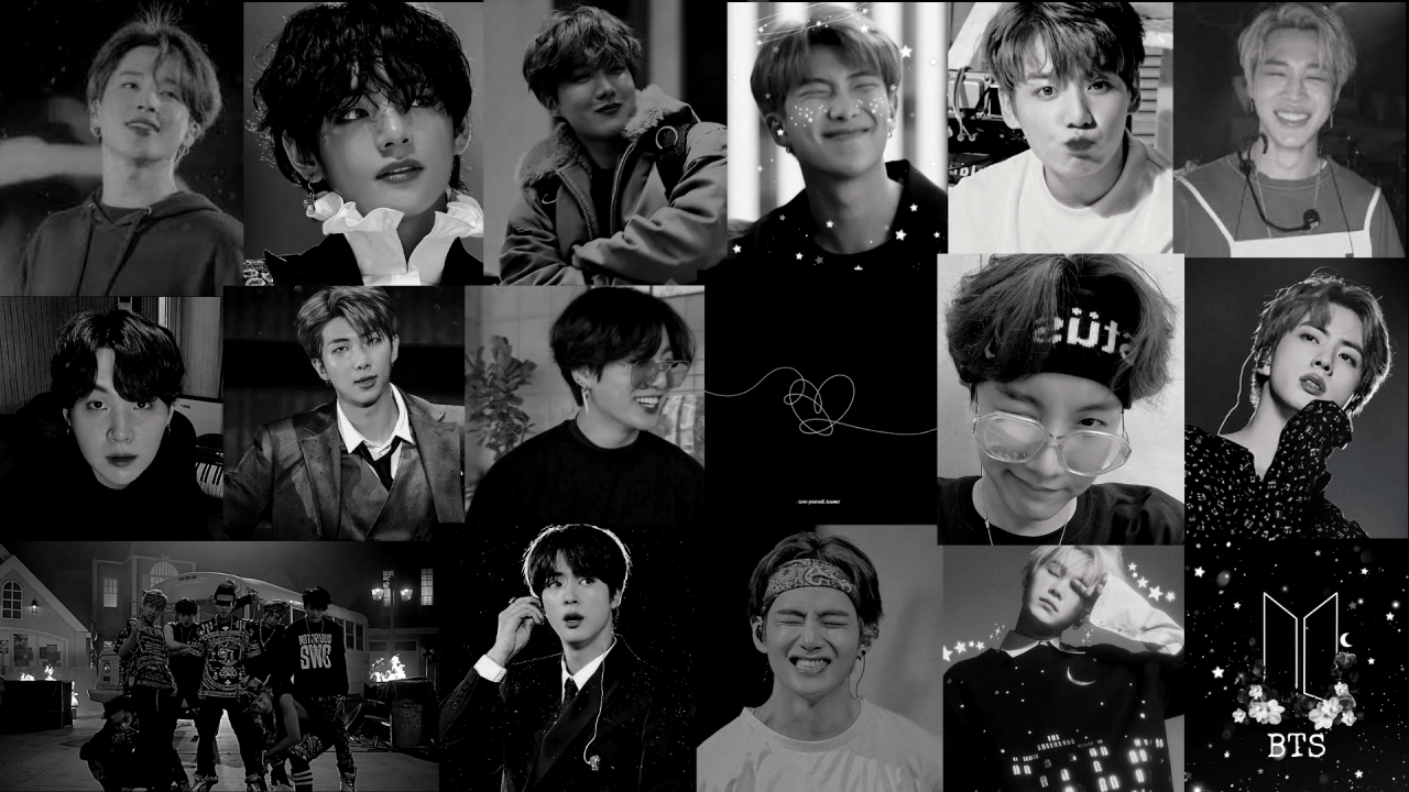 Bts Collage Desktop Wallpapers Top Free Bts Collage Desktop