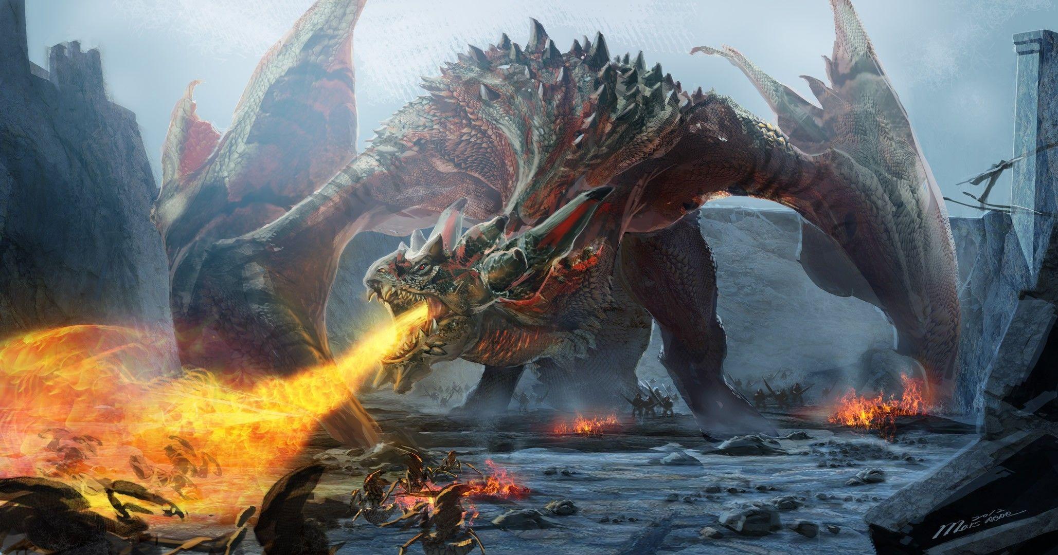 Skyrim Dragon Wallpapers Top Free Skyrim Dragon Backgrounds