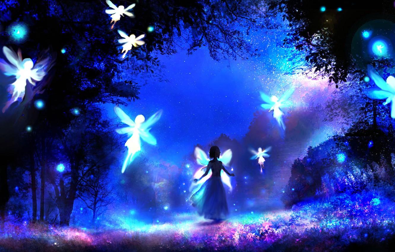 Night Fairy Wallpapers Top Free Night Fairy Backgrounds WallpaperAccess