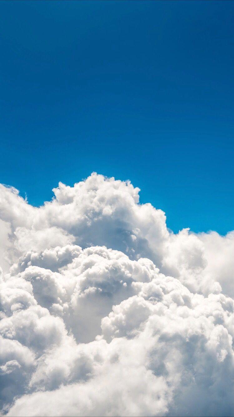Blue Clouds iPhone Wallpapers Top Free Blue Clouds iPhone Backgrounds