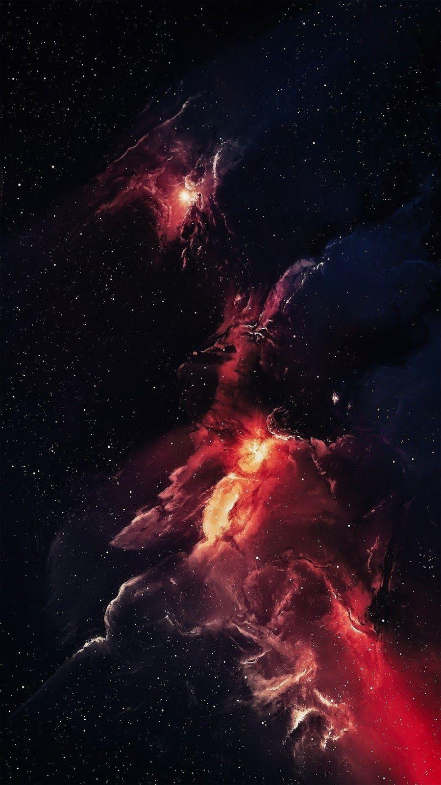 Red Space iPhone Wallpapers Top Free Red Space iPhone Backgrounds