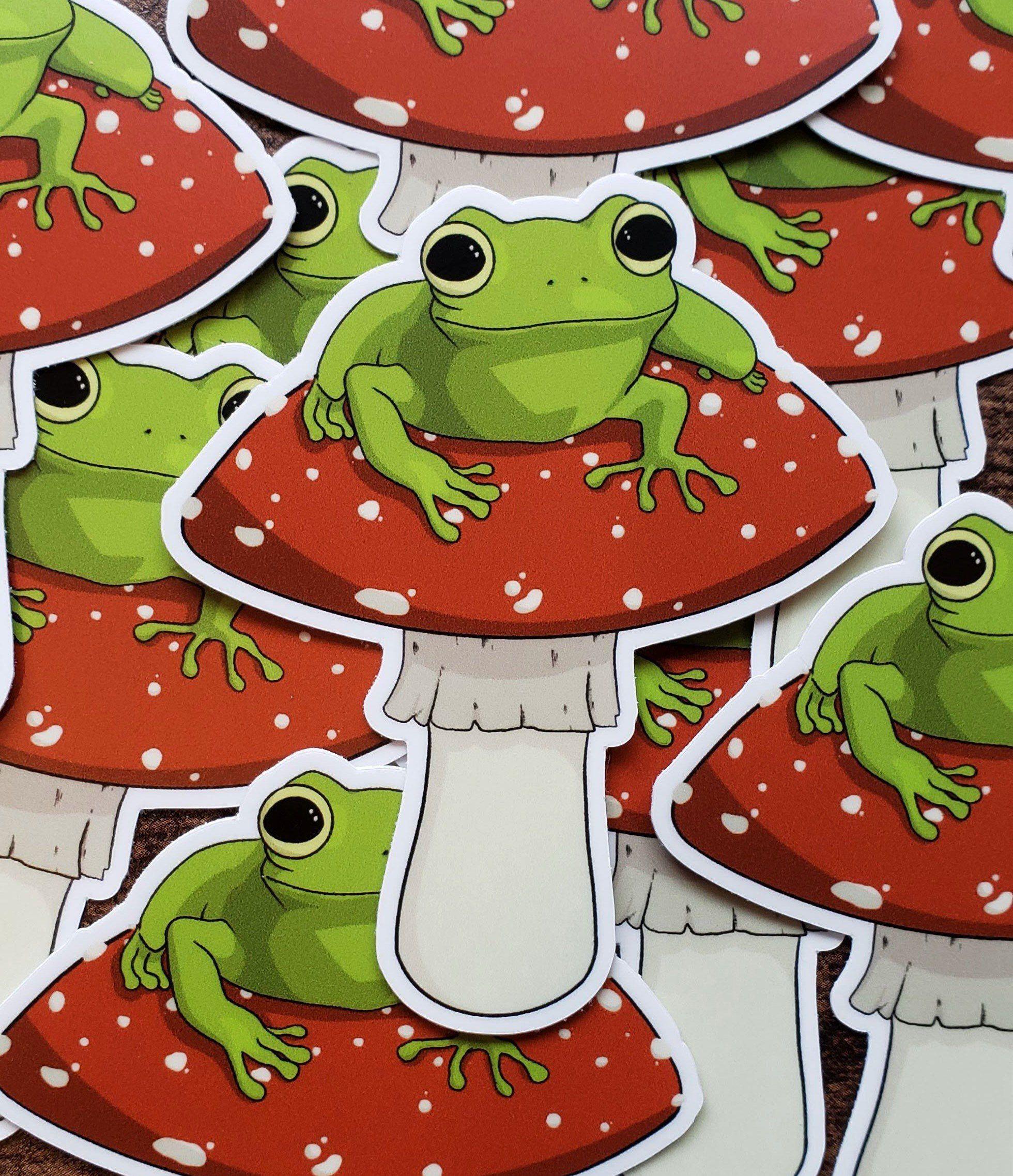 Details more than 91 mushroom frog wallpaper