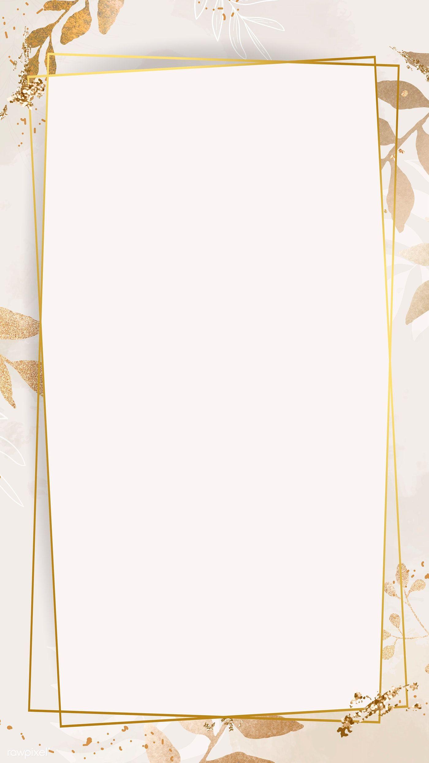 Golden Frame Wallpapers Top Free Golden Frame Backgrounds