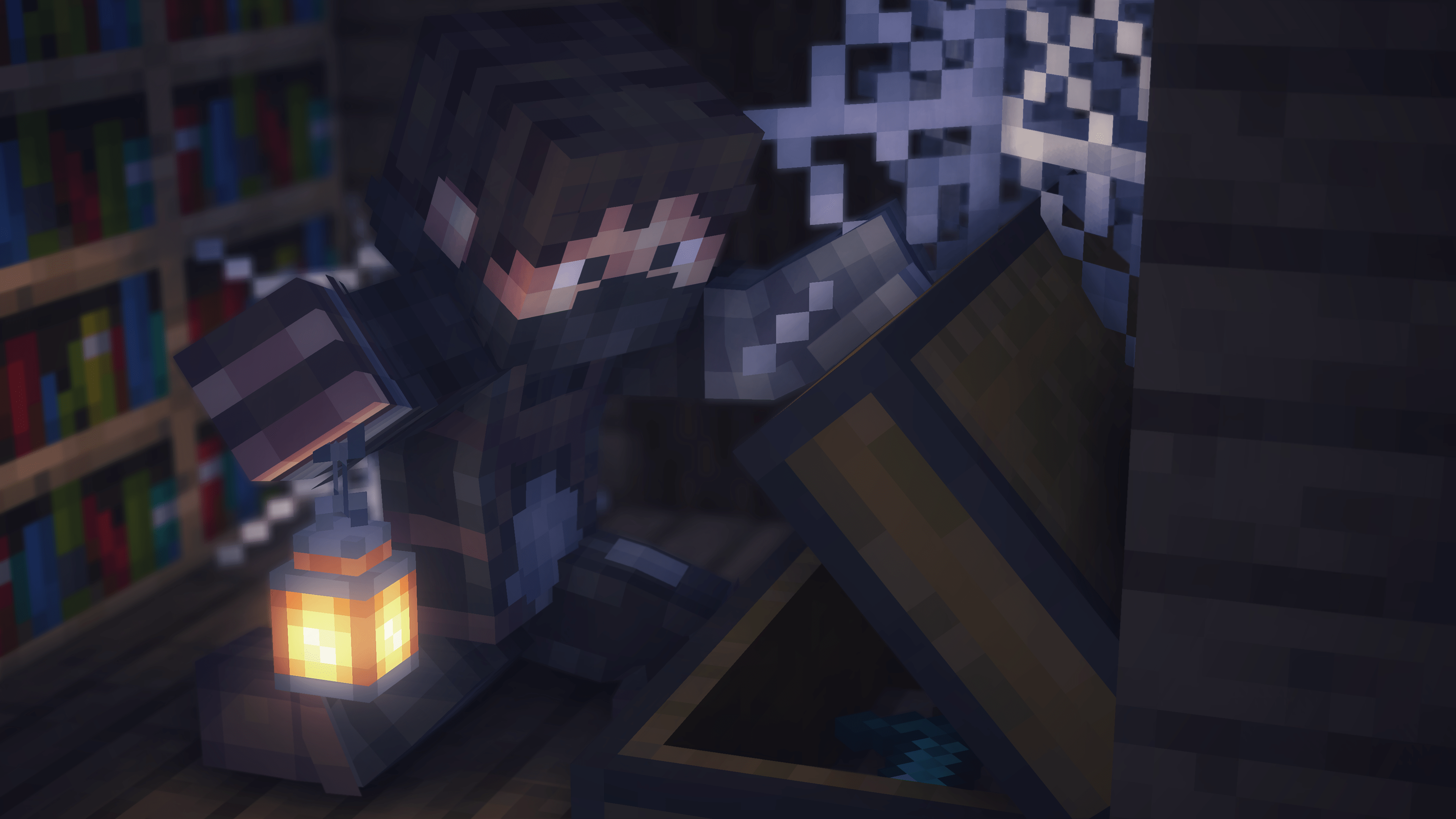 Minecraft Dark Wallpapers Top Free Minecraft Dark Backgrounds WallpaperAccess