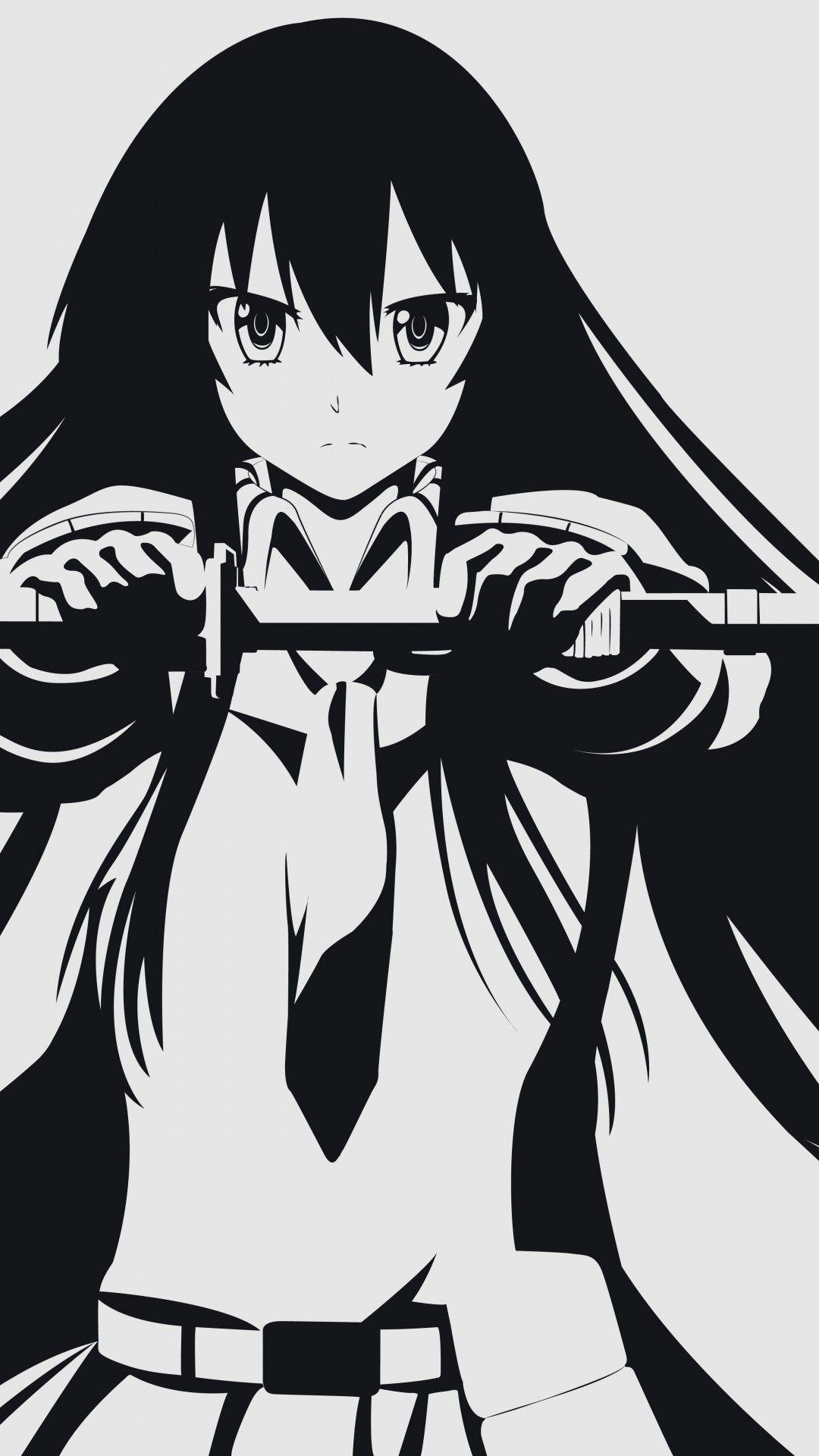Anime Black and White iPhone Wallpapers Top Free Anime Black and