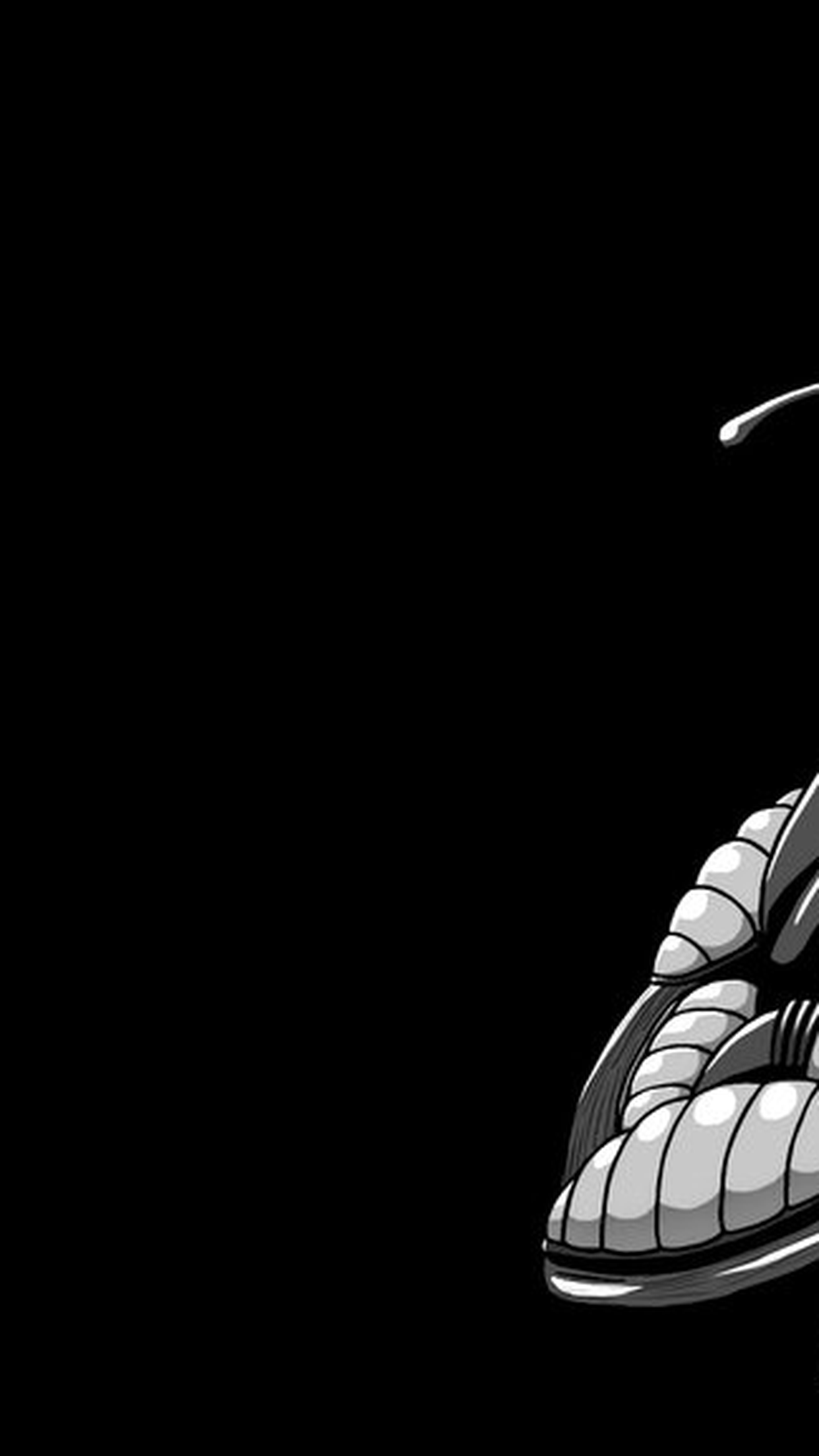 Anime Black and White iPhone Wallpapers Top Free Anime Black and