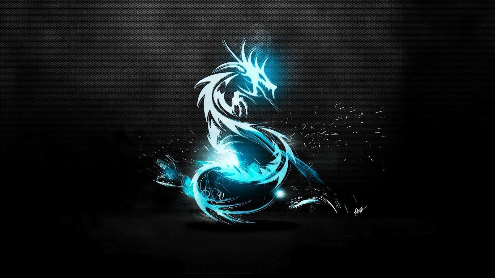 Neon Dragon Wallpapers Top Free Neon Dragon Backgrounds WallpaperAccess