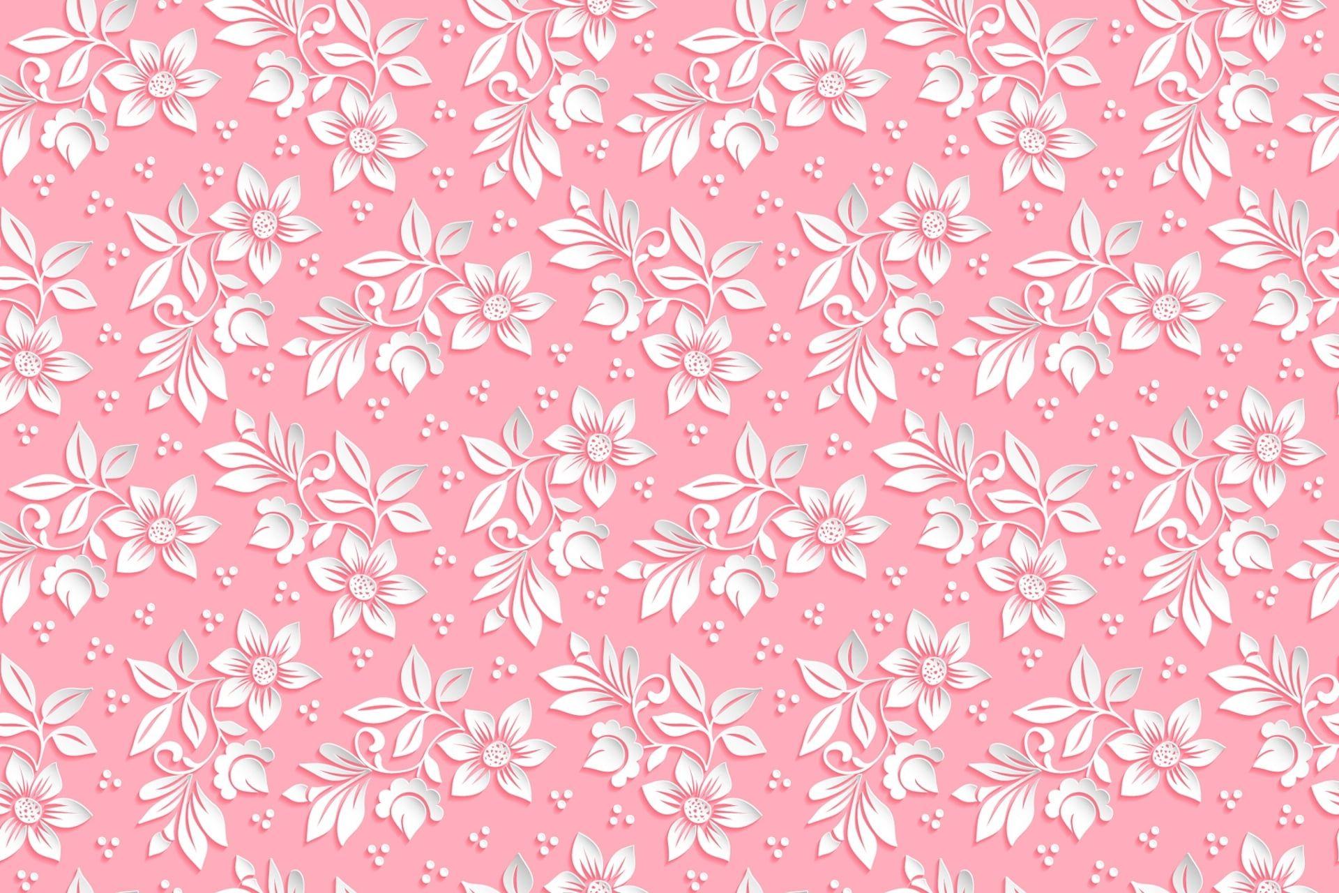 Pink Flower Pattern Wallpapers Top Free Pink Flower Pattern