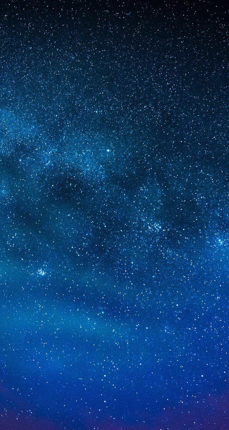 Blue Starry Night Sky Wallpapers Top Free Blue Starry Night Sky