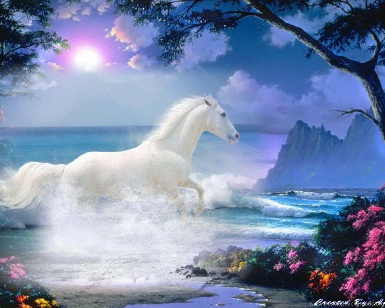 Beautiful White Horse Wallpapers Top Free Beautiful White Horse