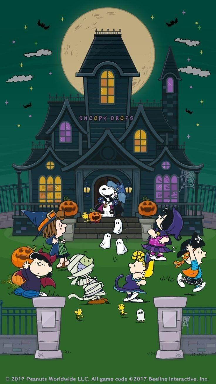 Peanuts Halloween iPhone Wallpapers Top Free Peanuts Halloween iPhone