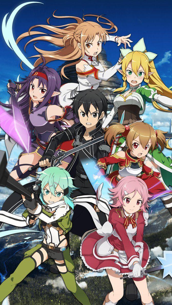 Sword Art Online Mobile Wallpapers Top Free Sword Art Online Mobile