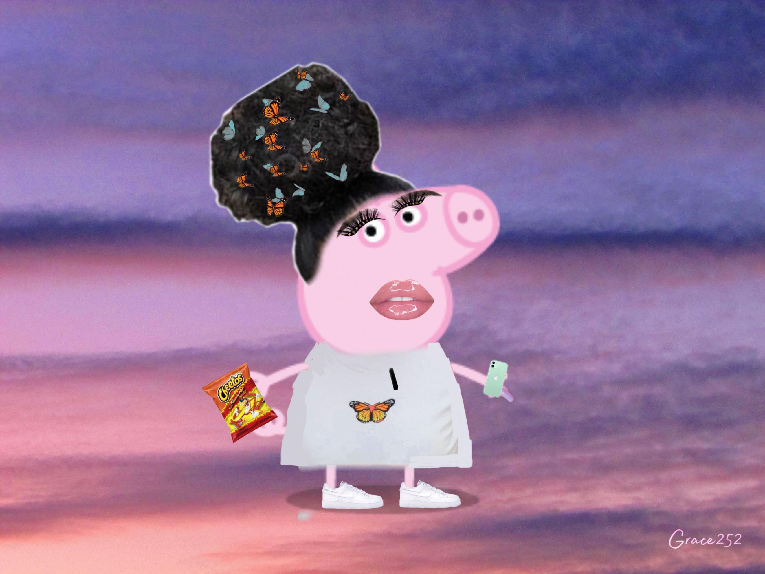 Baddie Peppa Pig Wallpapers Top Free Baddie Peppa Pig Backgrounds