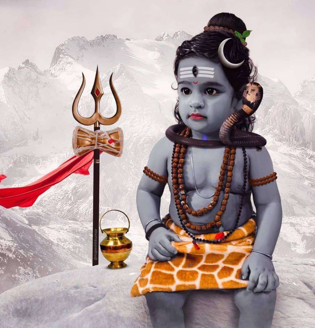 Download Full 4K Collection of Amazing Baby Lord Shiva HD Images Top 999+