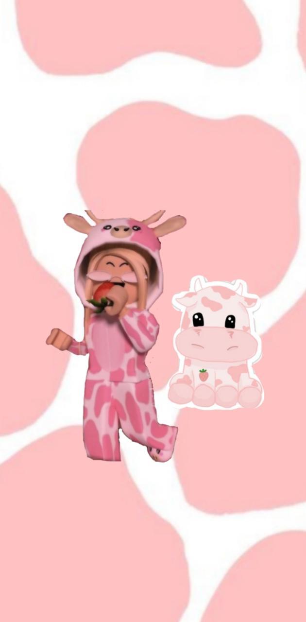 Pink Cow Wallpapers Top Free Pink Cow Backgrounds WallpaperAccess