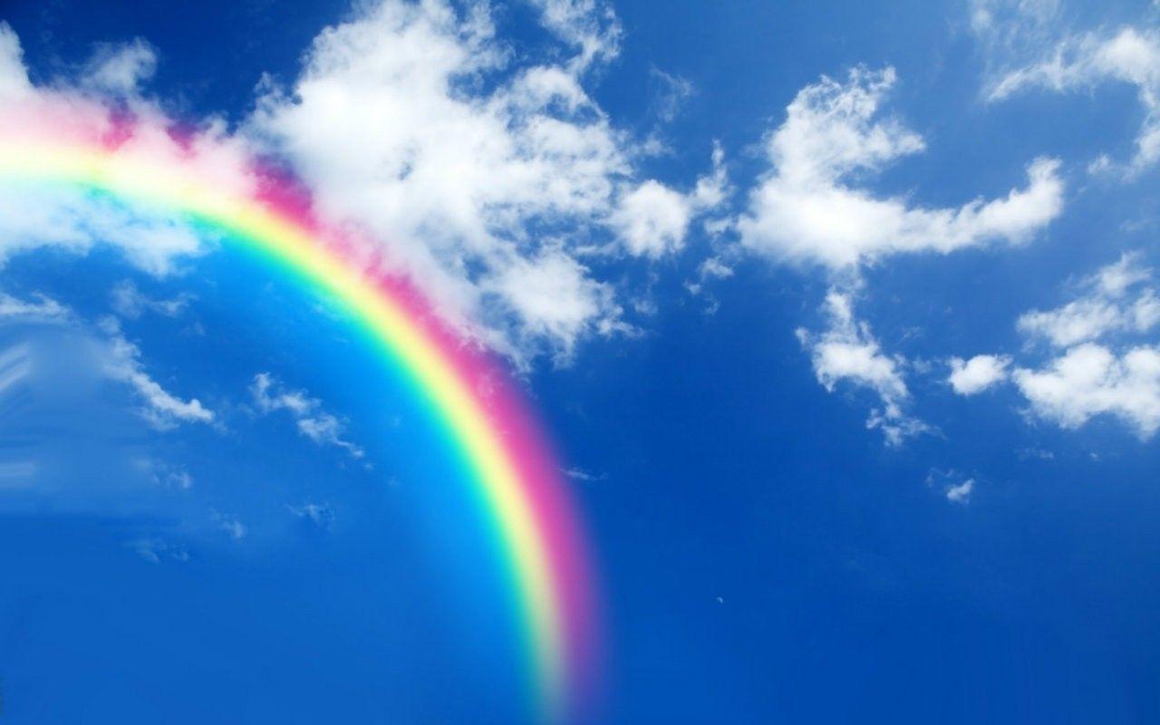 Rainbow Sky Wallpapers Top Free Rainbow Sky Backgrounds WallpaperAccess