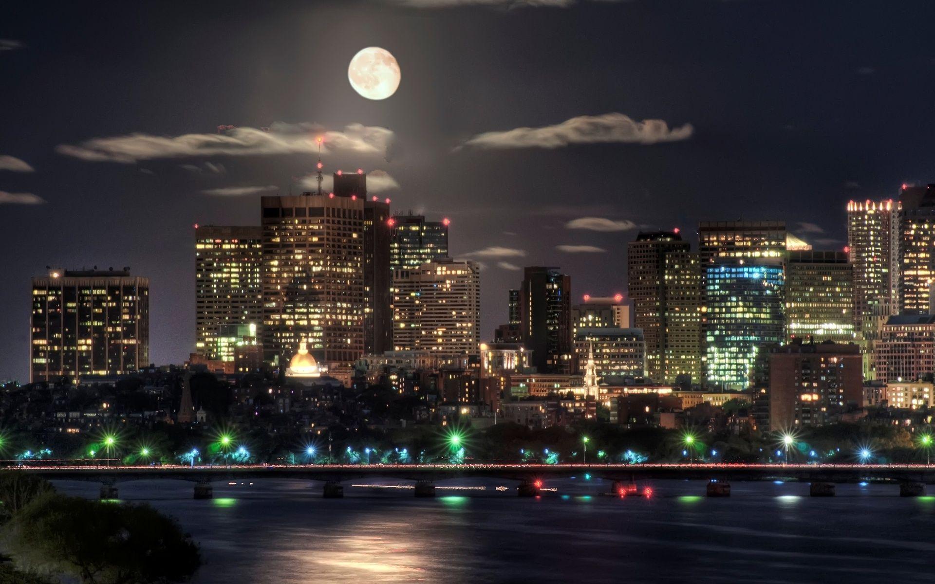 Moon City Wallpapers Top Free Moon City Backgrounds WallpaperAccess