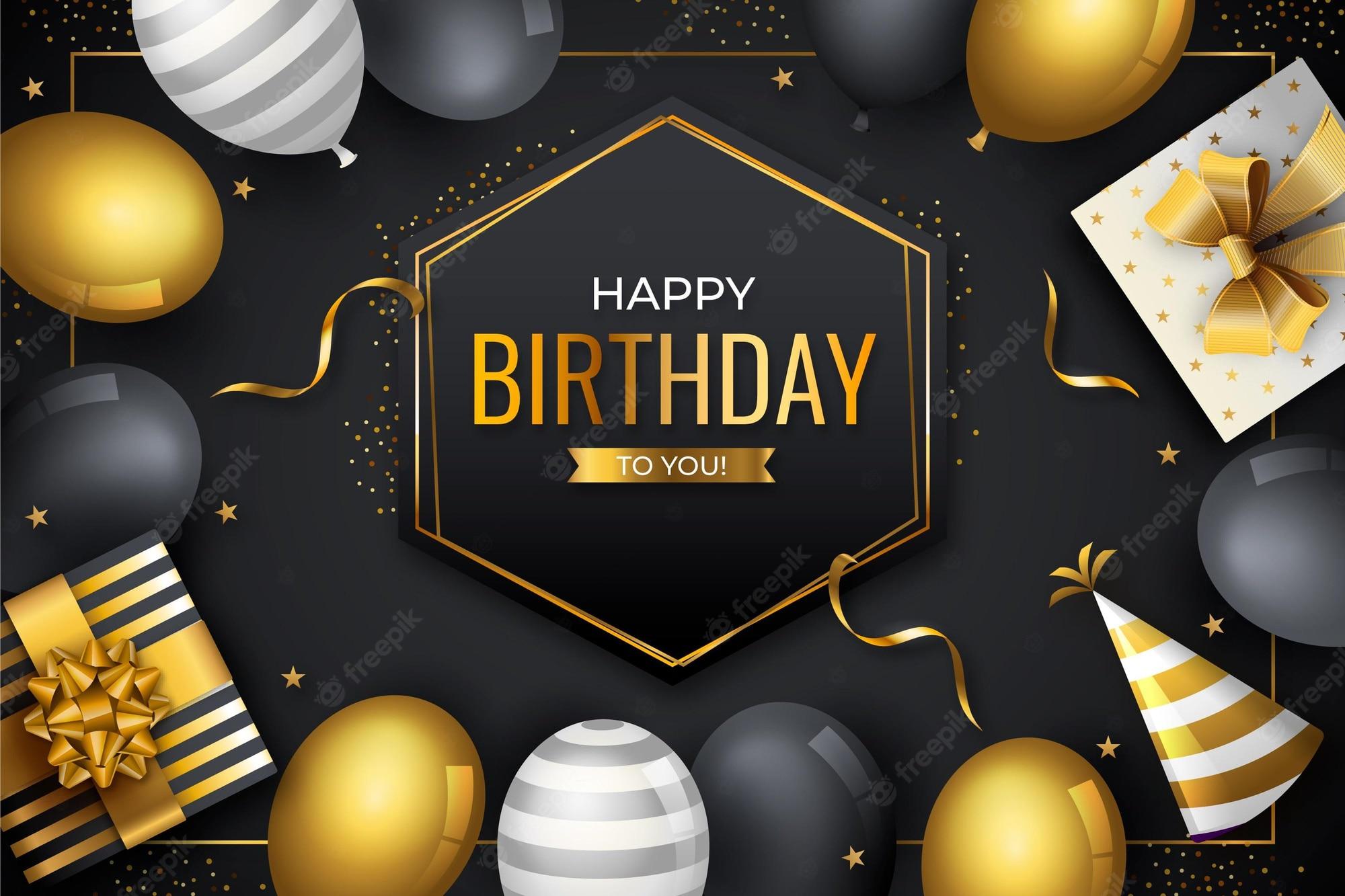 Golden Birthday Wallpapers Top Free Golden Birthday Backgrounds
