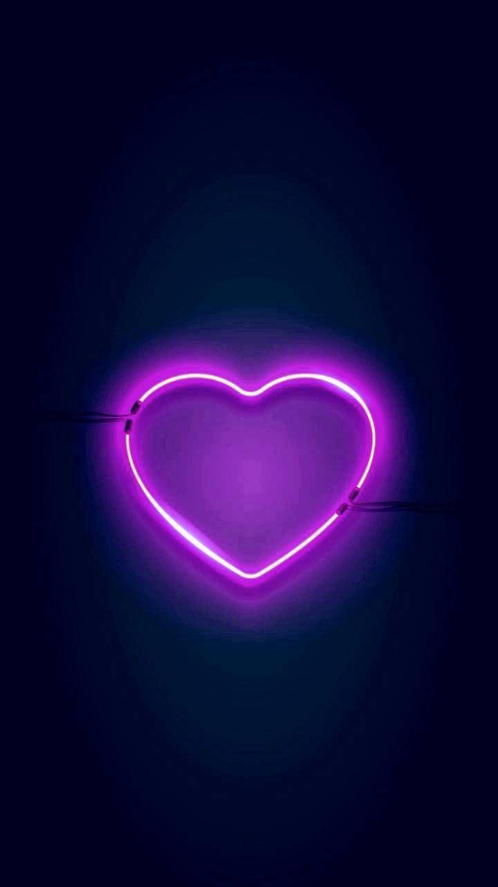Blue Neon Heart Wallpapers Top Free Blue Neon Heart Backgrounds
