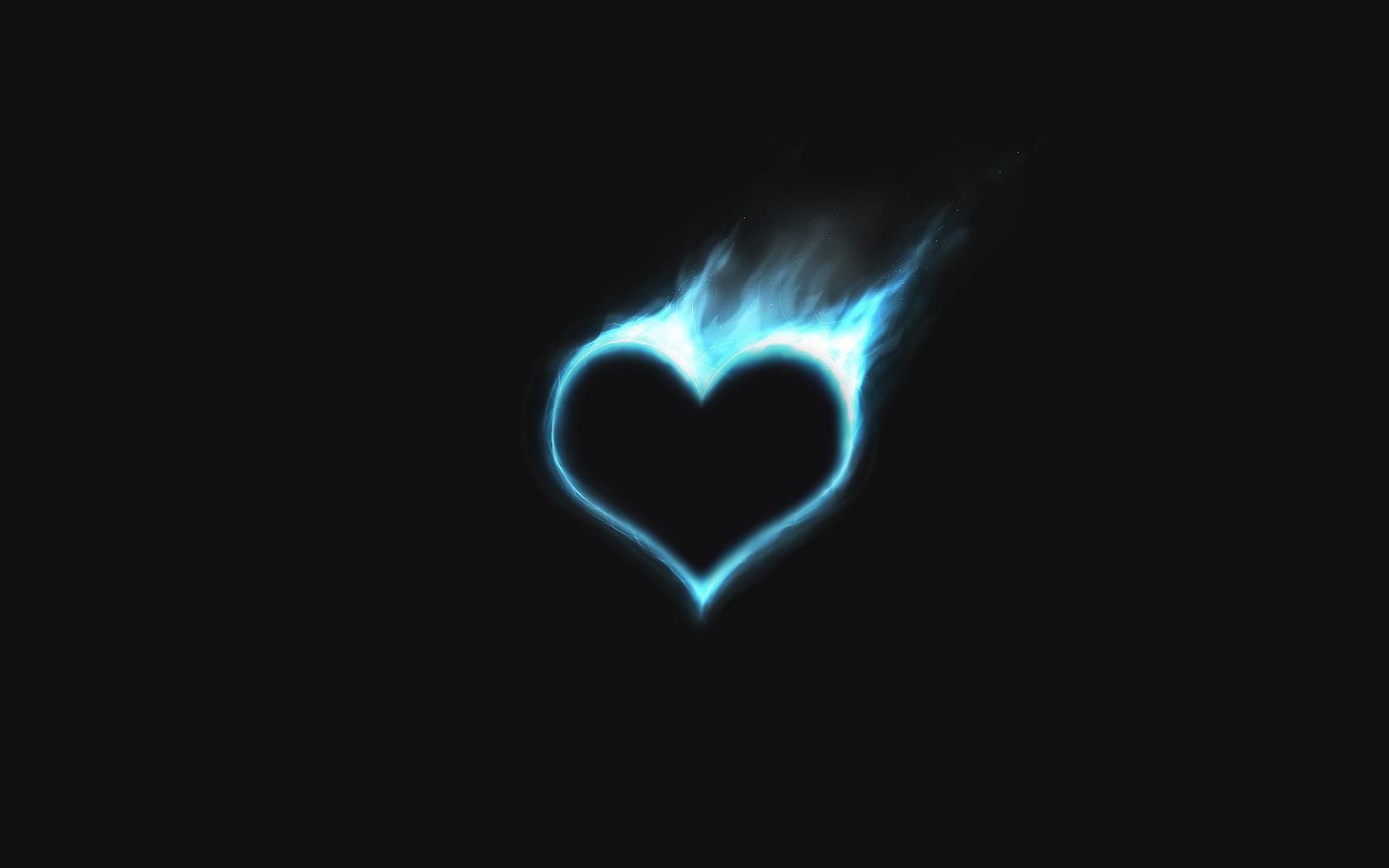 Blue Neon Heart Wallpapers Top Free Blue Neon Heart Backgrounds