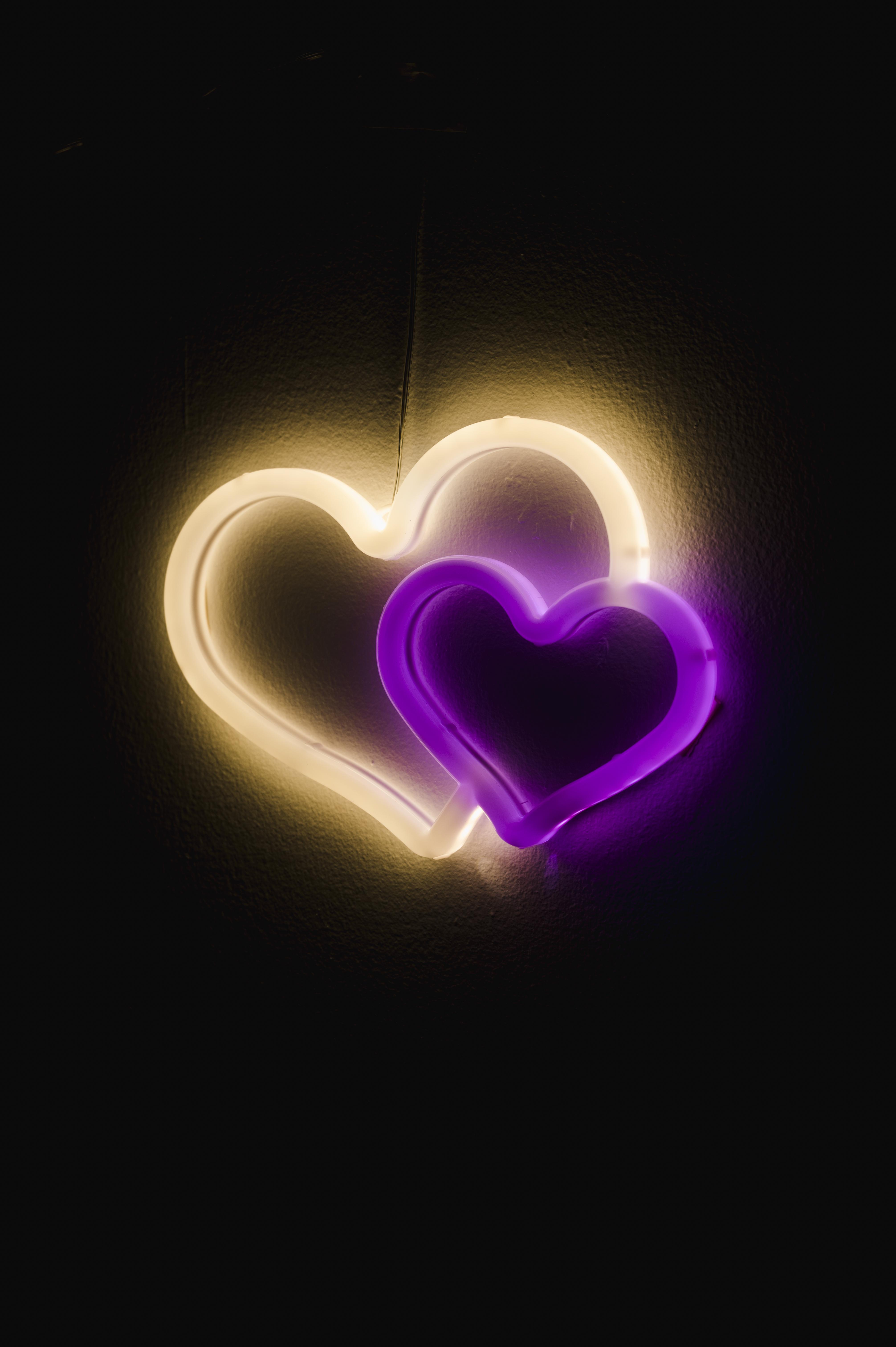 Beautiful Neon Heart Wallpapers Top Free Beautiful Neon Heart