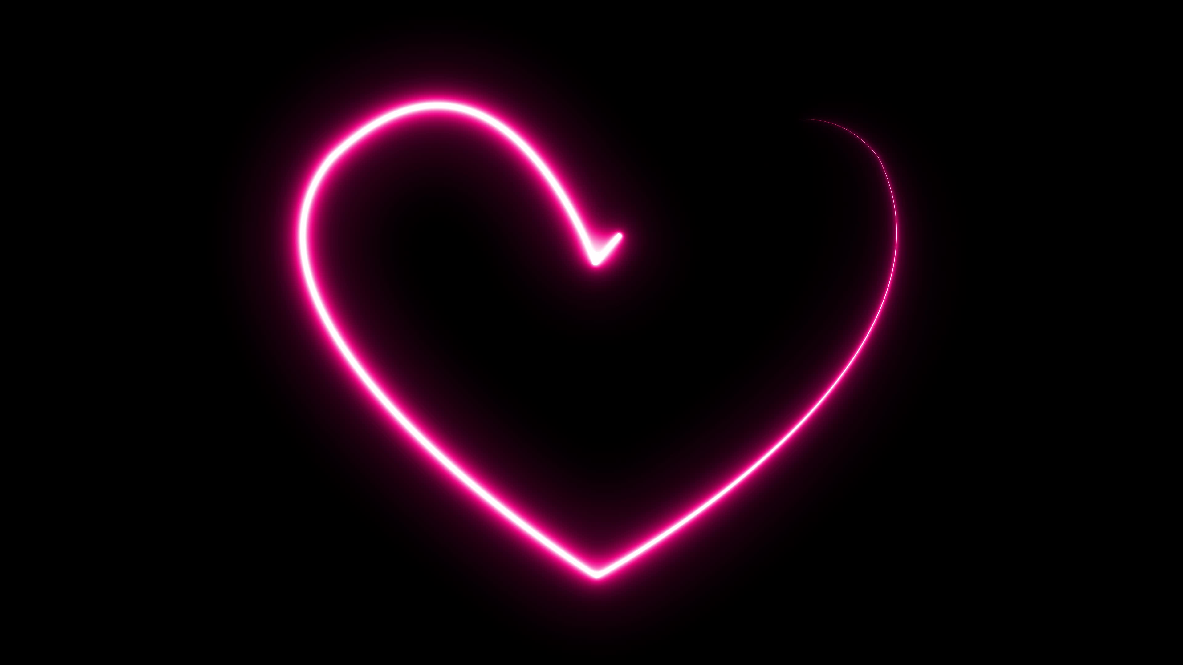 Blue Neon Heart Wallpapers Top Free Blue Neon Heart Backgrounds