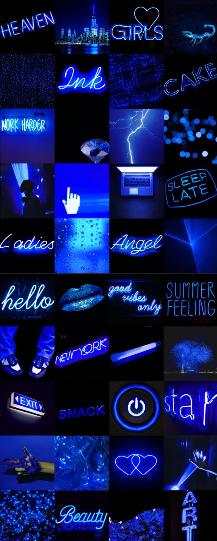 Dark Blue Neon Wallpapers Top Free Dark Blue Neon Backgrounds