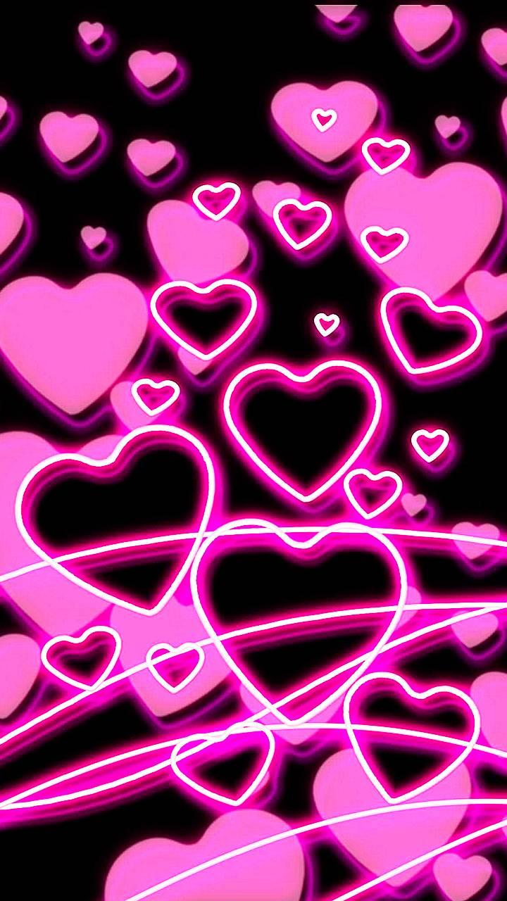 Blue Neon Heart Wallpapers Top Free Blue Neon Heart Backgrounds