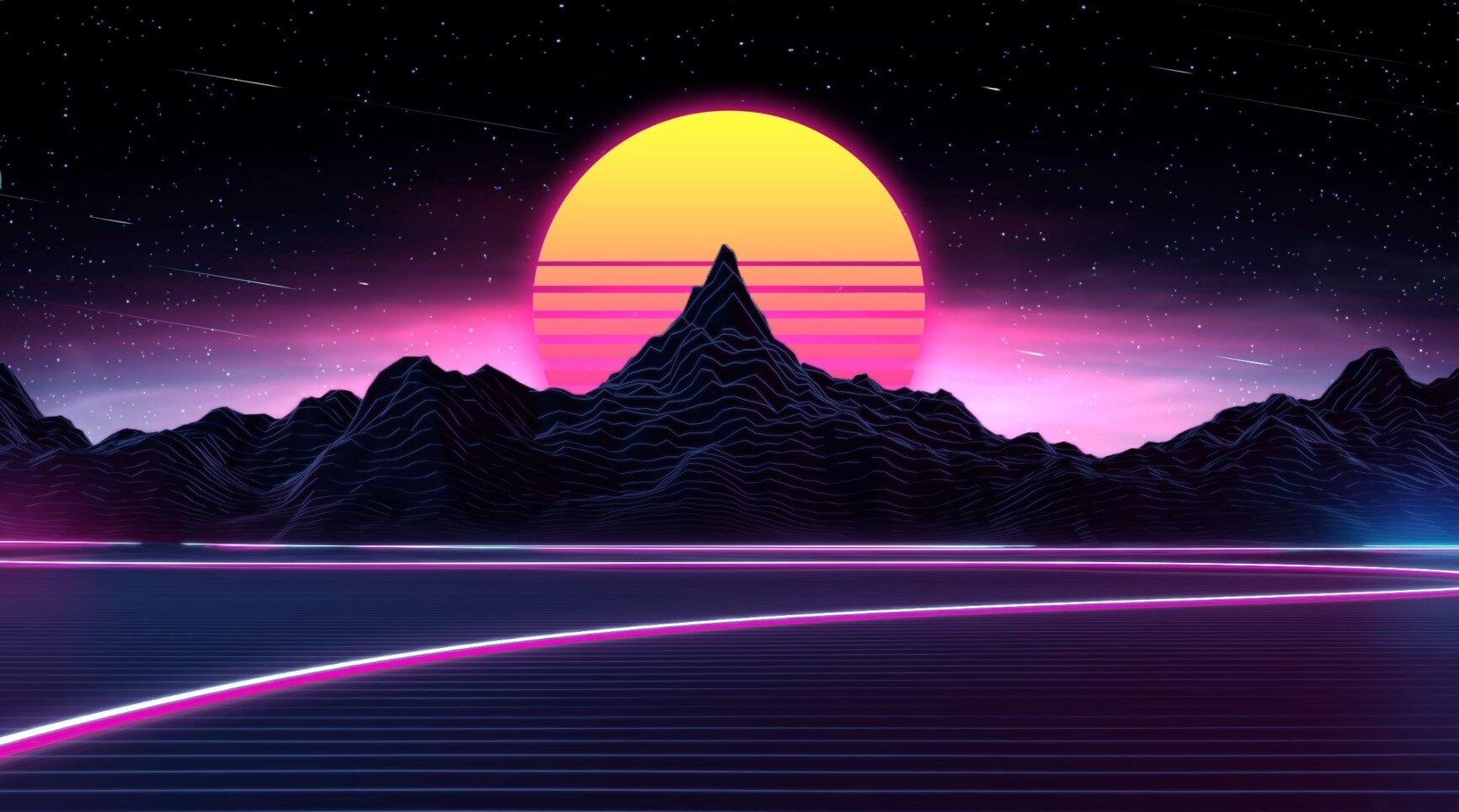 Retro Night Wallpapers Top Free Retro Night Backgrounds WallpaperAccess