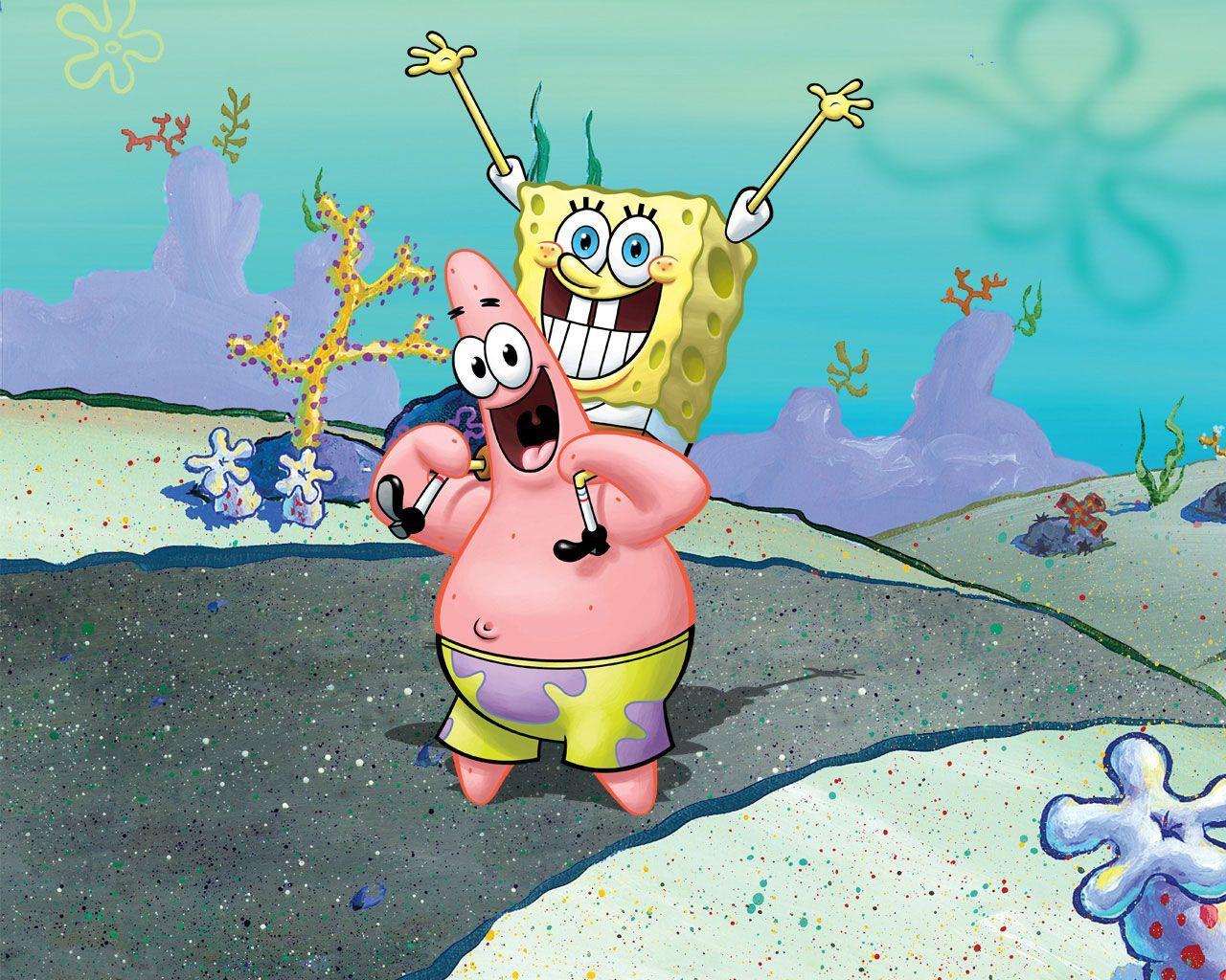 Spongebob and Patrick Laptop Wallpapers - Top Free Spongebob and