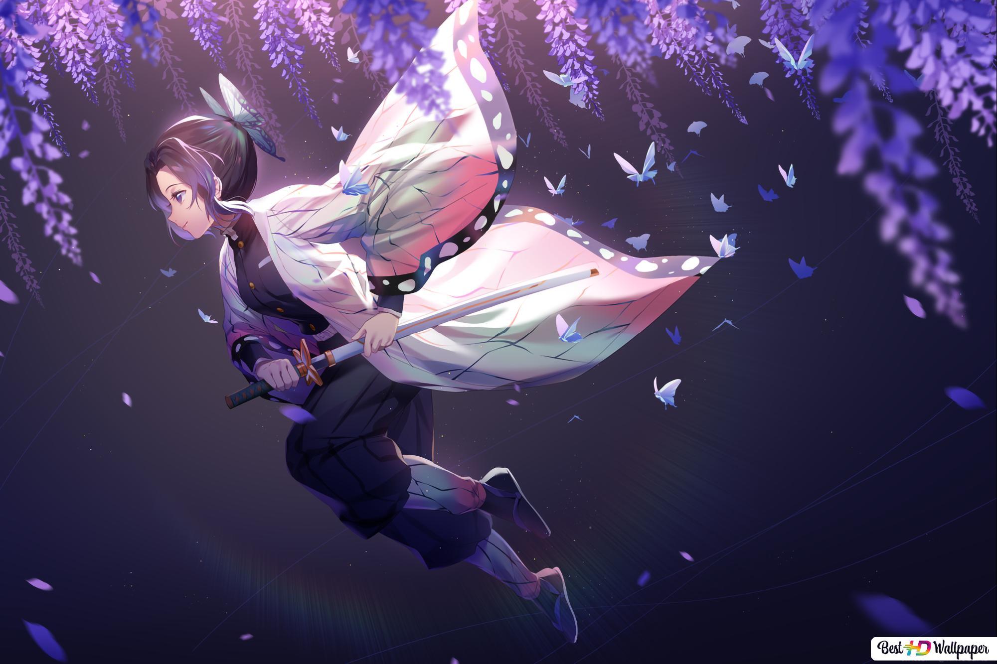Demon Slayer Wisteria Wallpapers Top Free Demon Slayer Wisteria