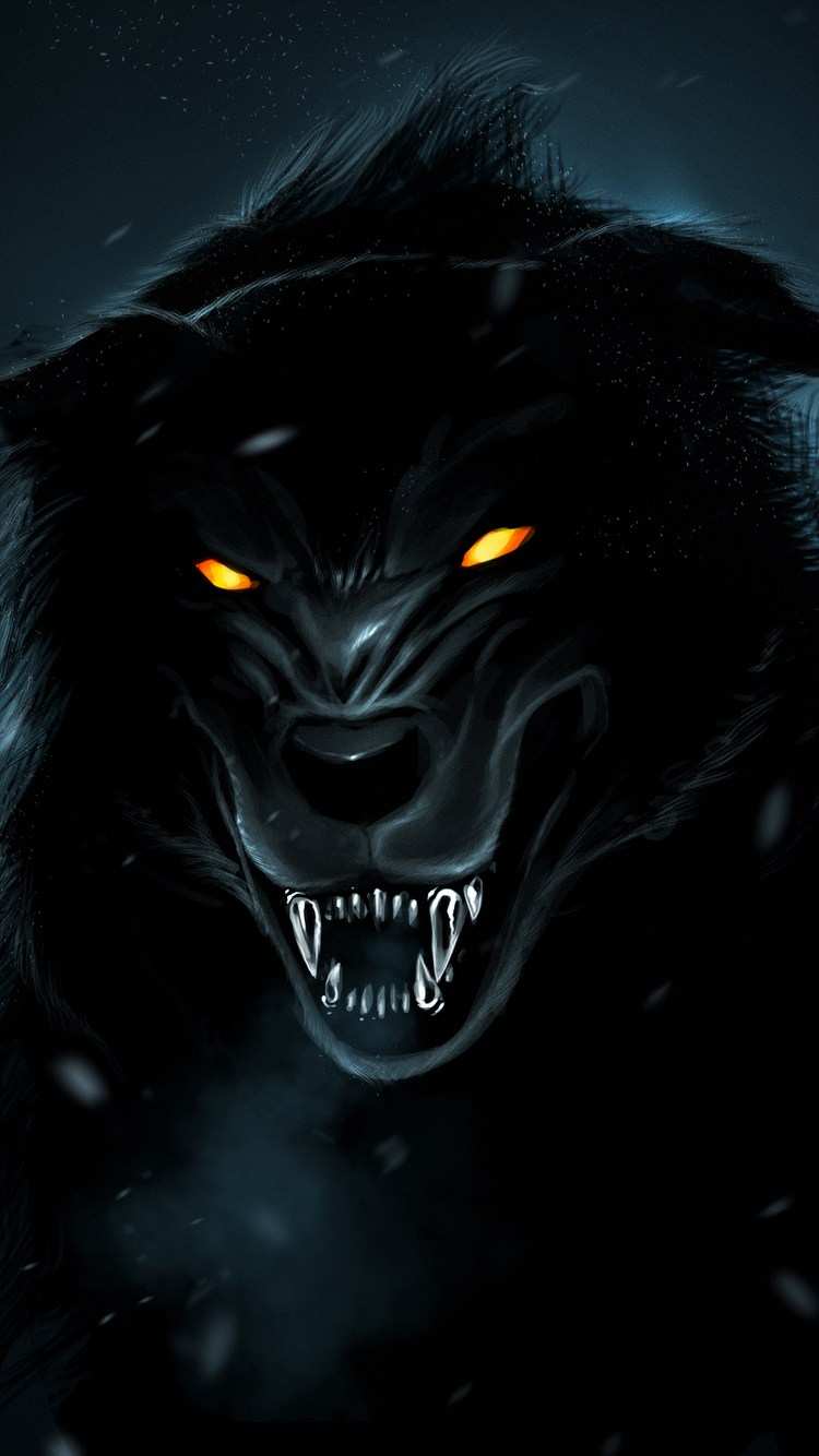Black Wolf iPhone Wallpapers Top Free Black Wolf iPhone Backgrounds