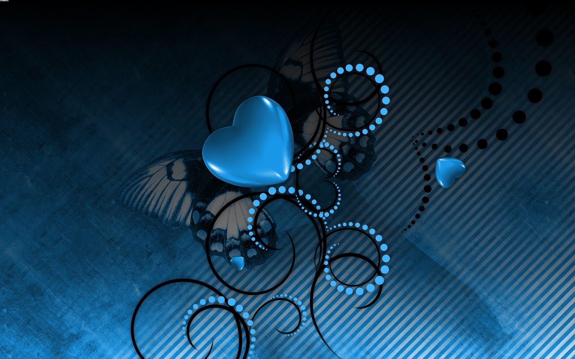 Black and Blue Hearts Wallpapers Top Free Black and Blue Hearts