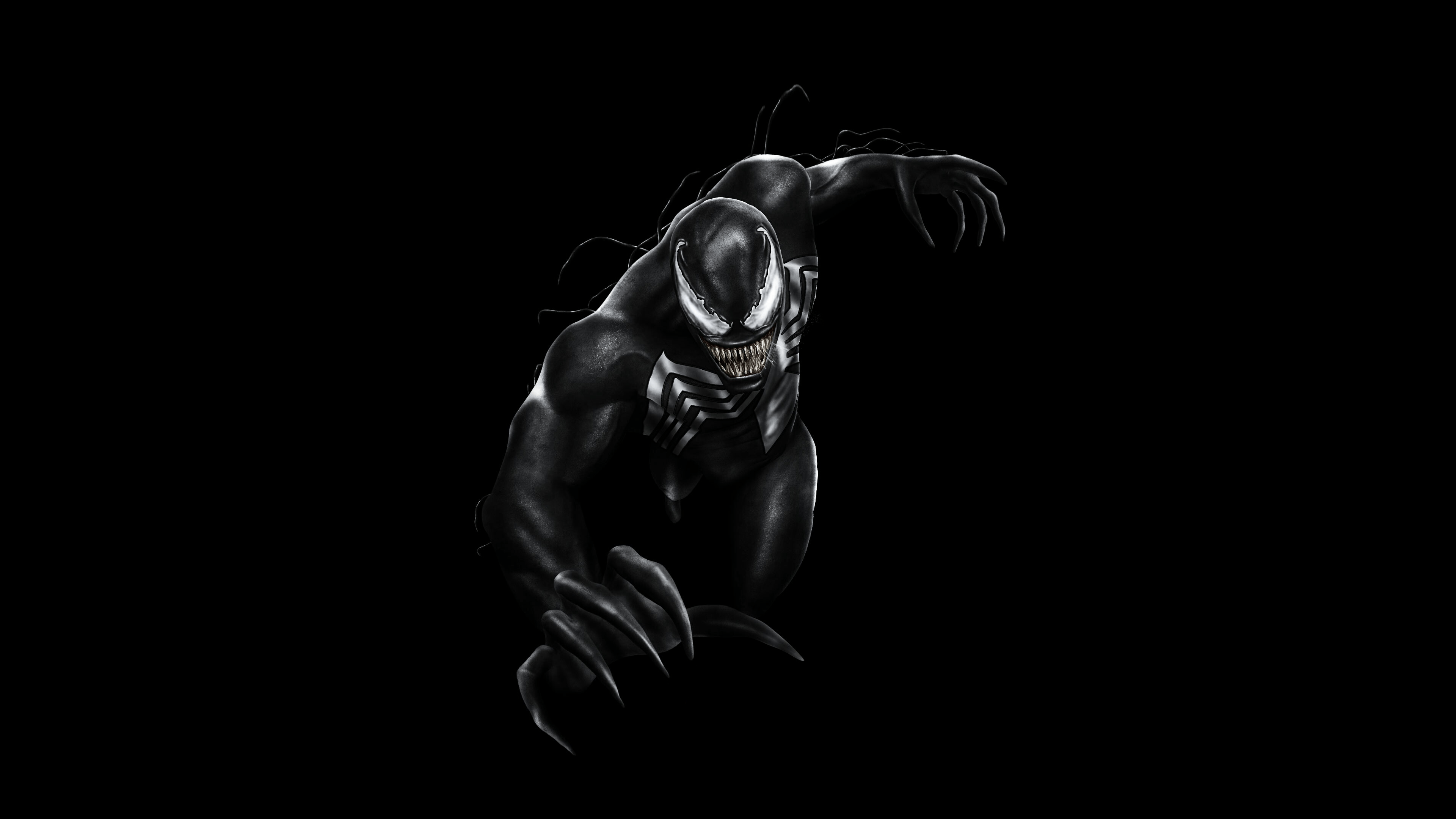 Black Venom Wallpapers Top Free Black Venom Backgrounds WallpaperAccess
