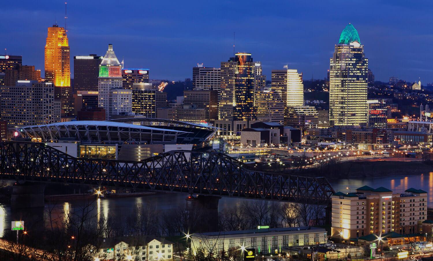 Cincinnati Skyline Wallpapers - Top Free Cincinnati Skyline Backgrounds