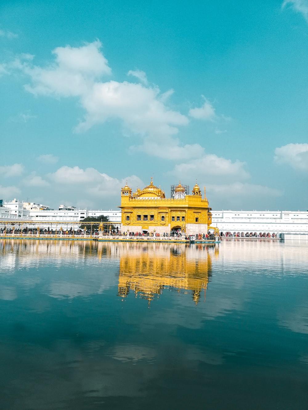 Golden Temple 4K Wallpapers Top Free Golden Temple 4K Backgrounds