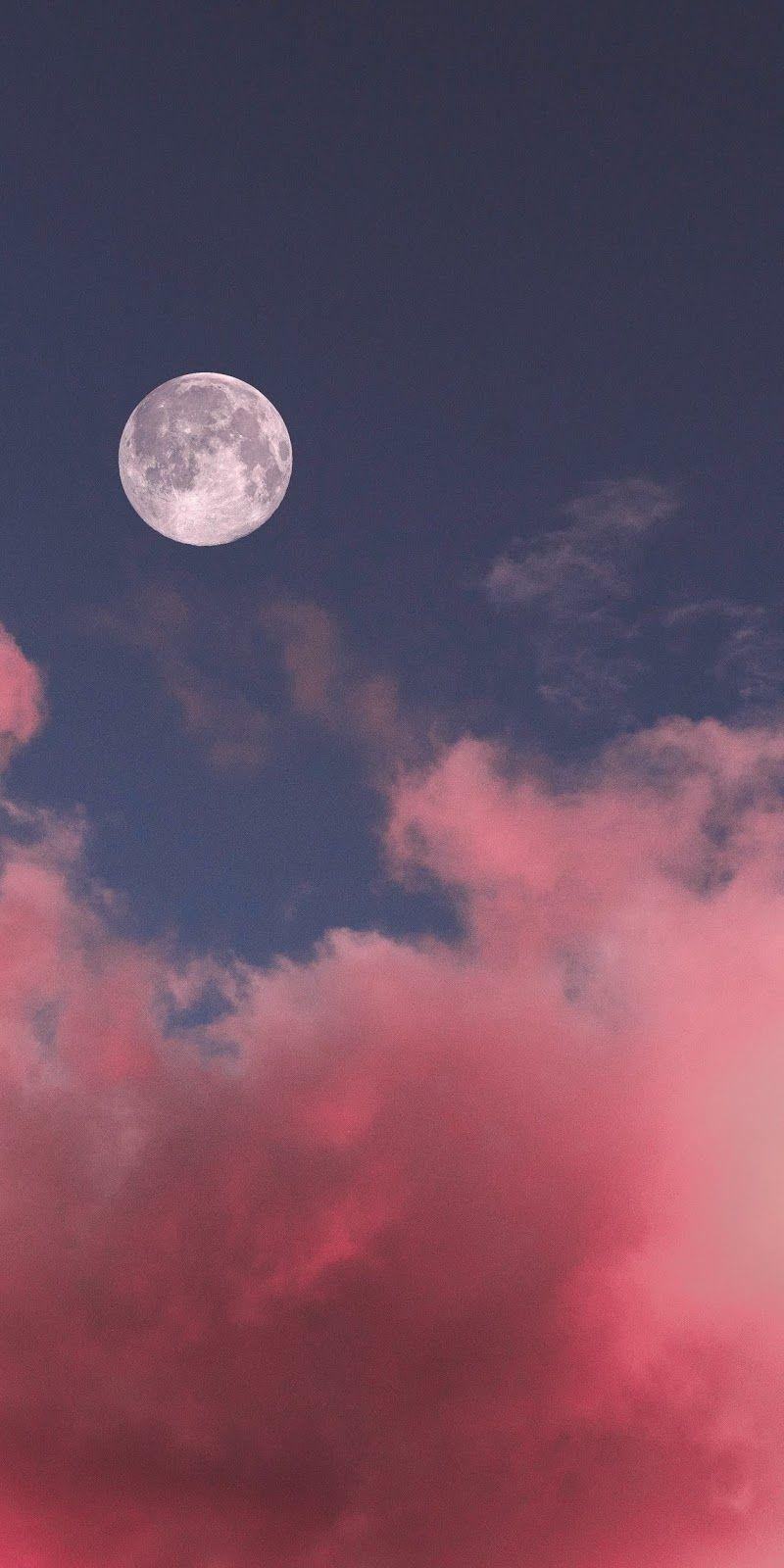 Pink and Blue Moon Wallpapers Top Free Pink and Blue Moon Backgrounds