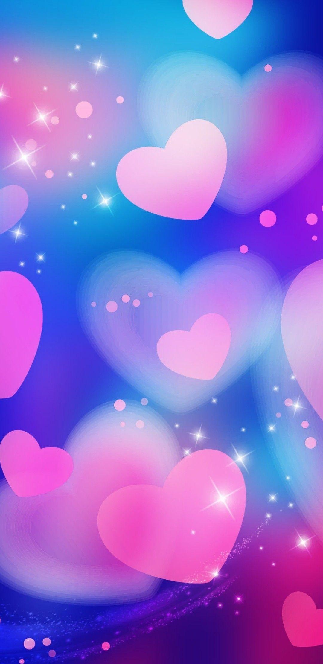 Pink and Blue Heart Wallpapers Top Free Pink and Blue Heart