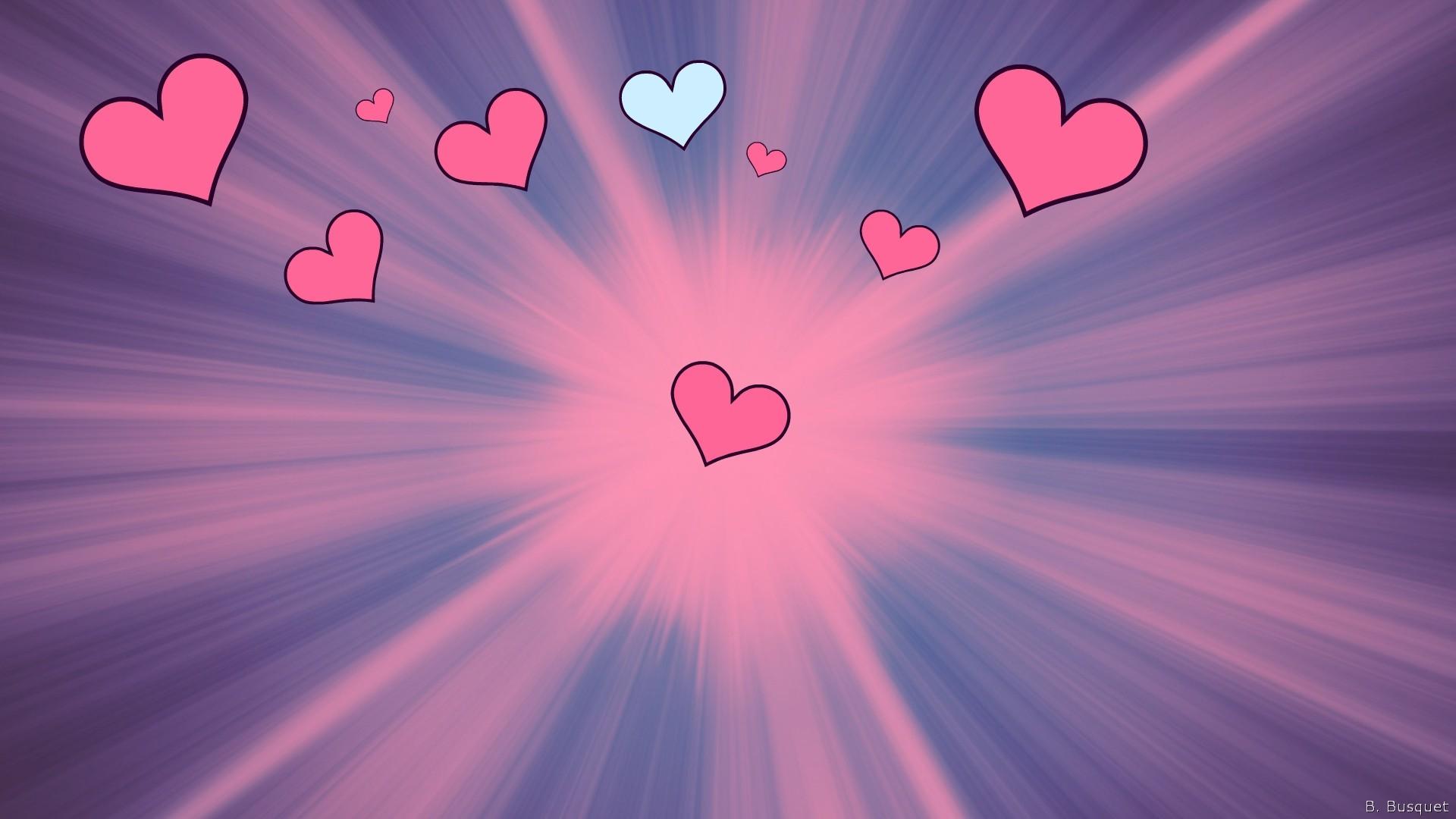 Pink and Blue Heart Wallpapers Top Free Pink and Blue Heart