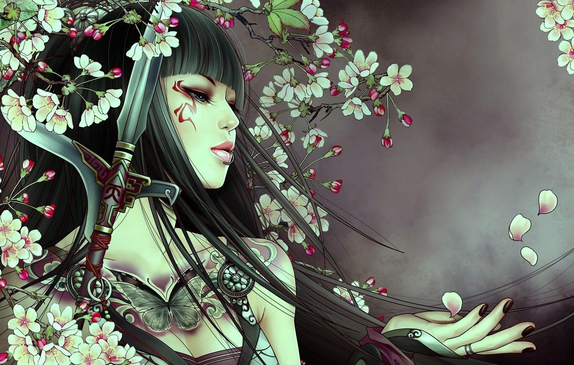 Anime Girl Tattoo Wallpapers Top Free Anime Girl Tattoo Backgrounds