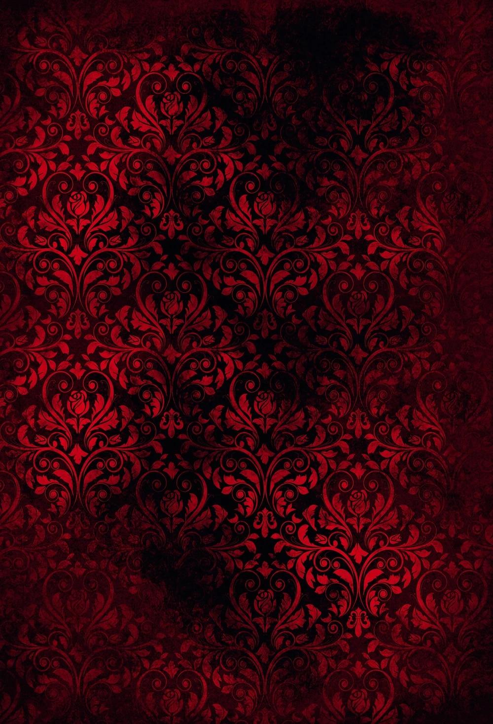 Red and Black Damask Wallpapers Top Free Red and Black Damask Backgrounds WallpaperAccess