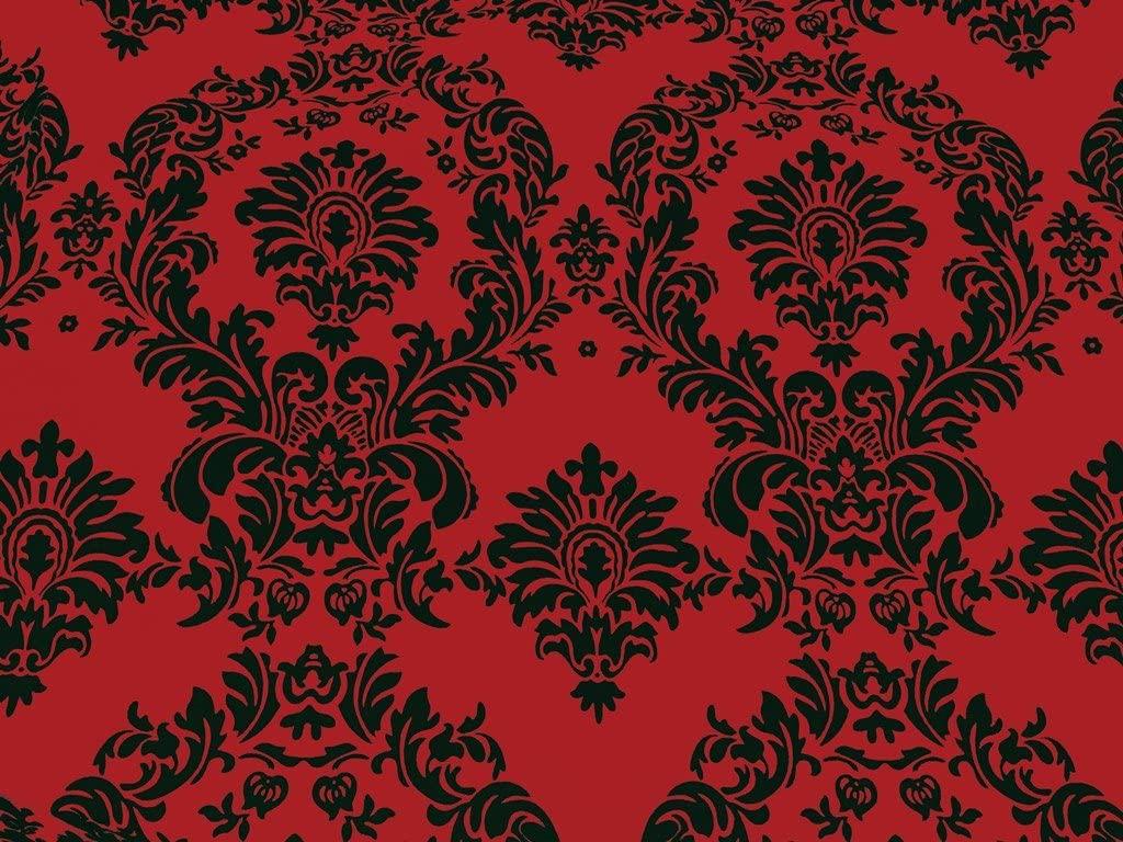 Red and Black Damask Wallpapers Top Free Red and Black Damask Backgrounds WallpaperAccess